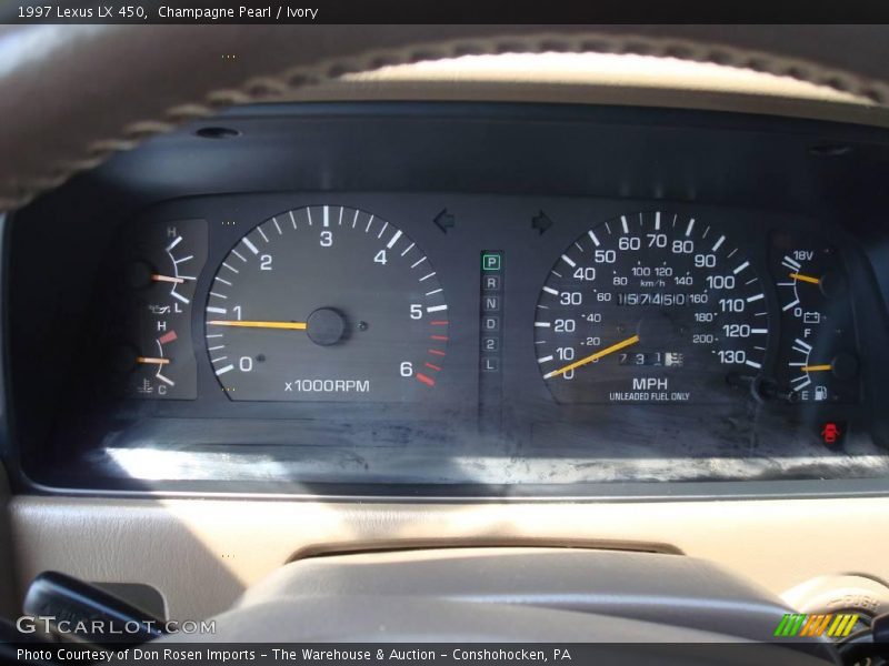Champagne Pearl / Ivory 1997 Lexus LX 450