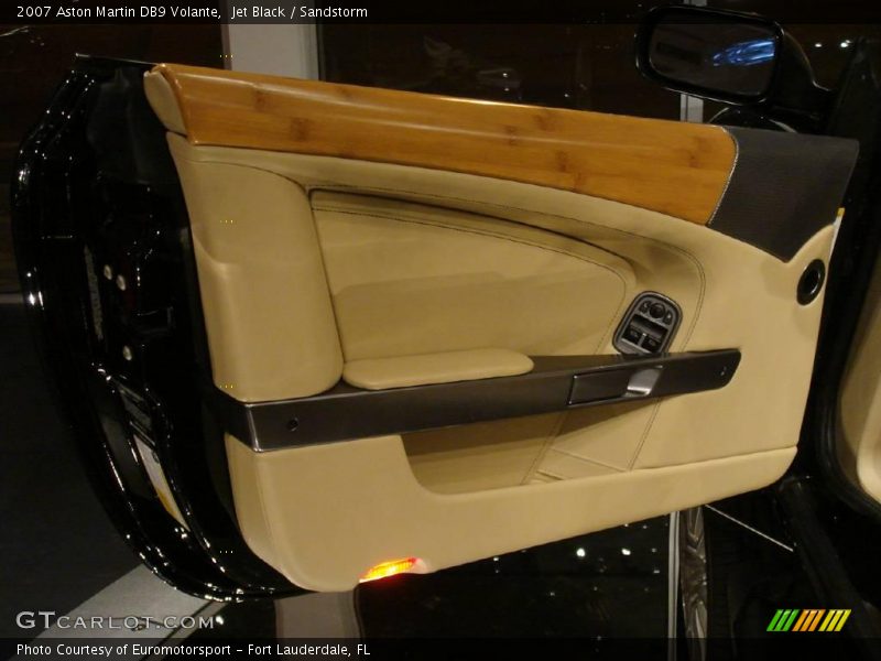 Jet Black / Sandstorm 2007 Aston Martin DB9 Volante
