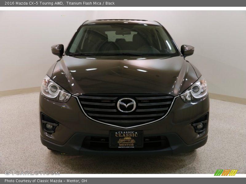 Titanium Flash Mica / Black 2016 Mazda CX-5 Touring AWD
