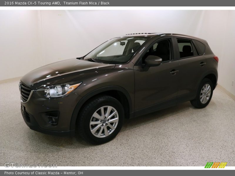 Titanium Flash Mica / Black 2016 Mazda CX-5 Touring AWD
