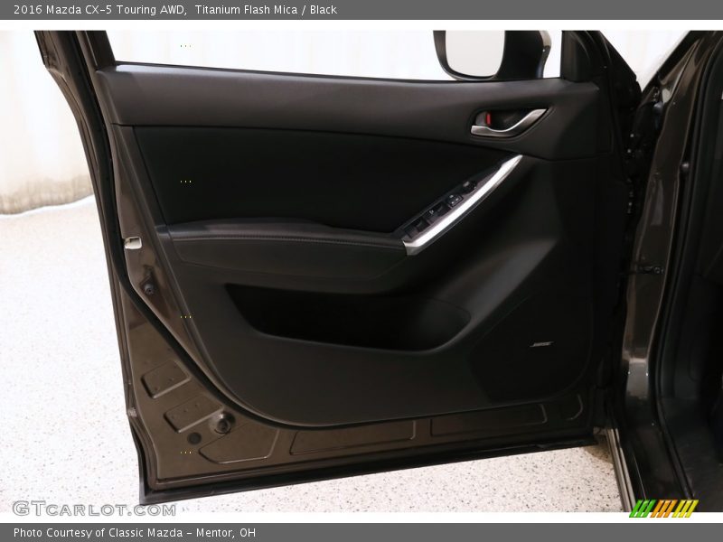 Titanium Flash Mica / Black 2016 Mazda CX-5 Touring AWD