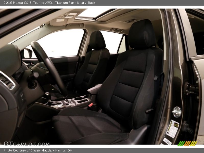Titanium Flash Mica / Black 2016 Mazda CX-5 Touring AWD