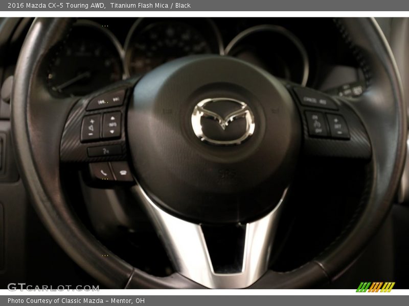 Titanium Flash Mica / Black 2016 Mazda CX-5 Touring AWD