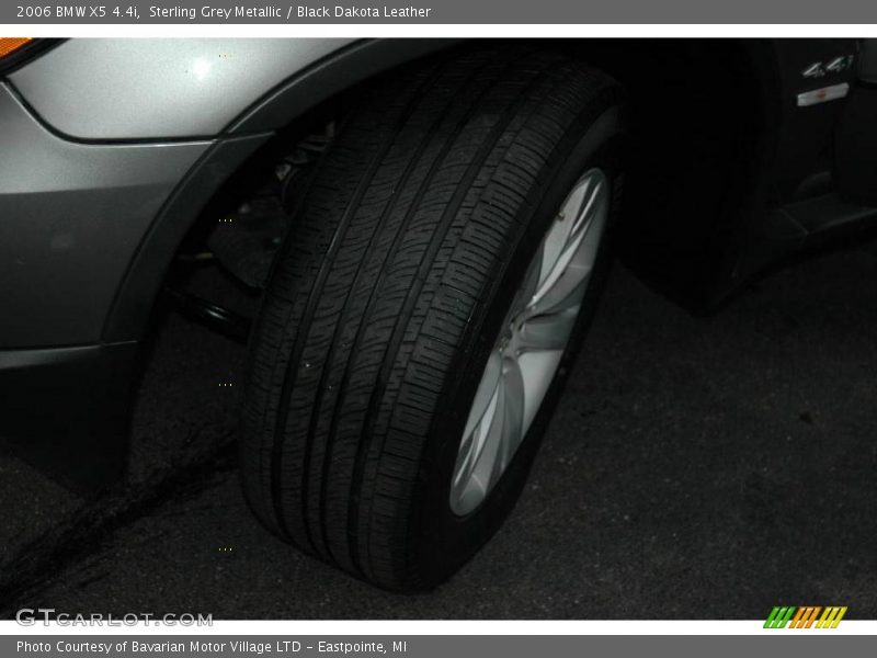 Sterling Grey Metallic / Black Dakota Leather 2006 BMW X5 4.4i