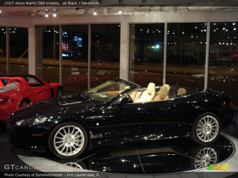 Jet Black / Sandstorm 2007 Aston Martin DB9 Volante