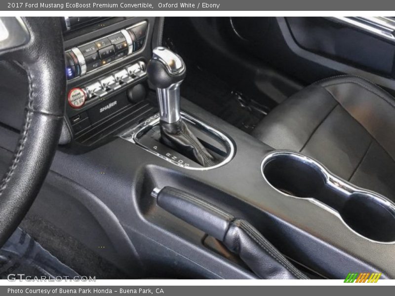 Oxford White / Ebony 2017 Ford Mustang EcoBoost Premium Convertible