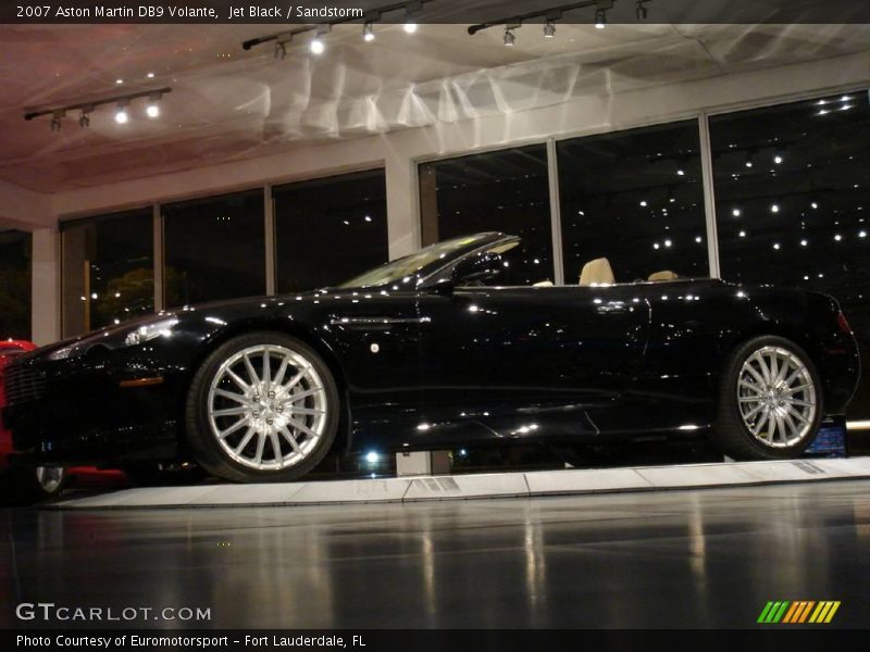 Jet Black / Sandstorm 2007 Aston Martin DB9 Volante