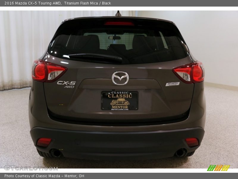 Titanium Flash Mica / Black 2016 Mazda CX-5 Touring AWD