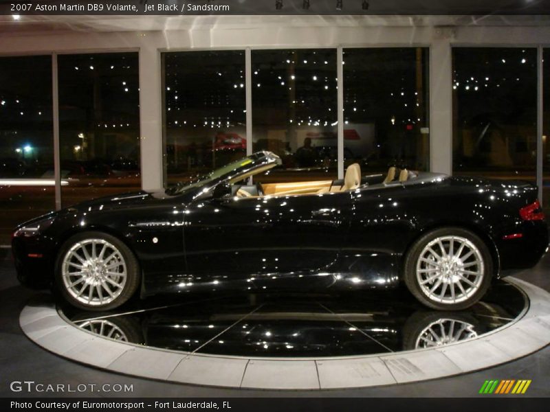 Jet Black / Sandstorm 2007 Aston Martin DB9 Volante