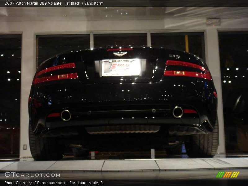 Jet Black / Sandstorm 2007 Aston Martin DB9 Volante