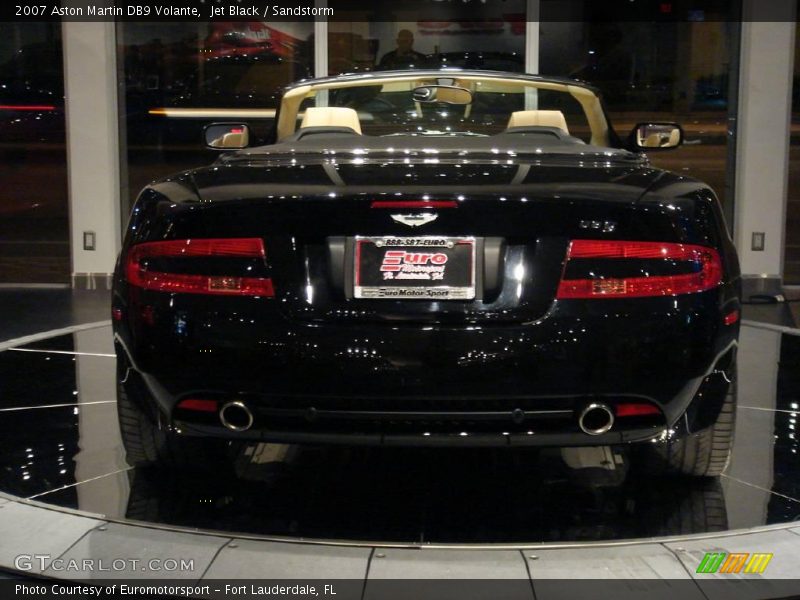Jet Black / Sandstorm 2007 Aston Martin DB9 Volante