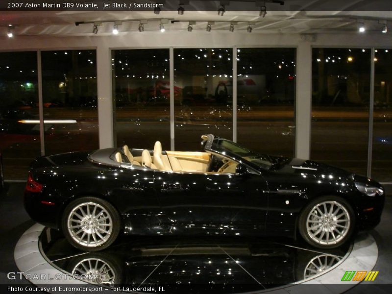 Jet Black / Sandstorm 2007 Aston Martin DB9 Volante