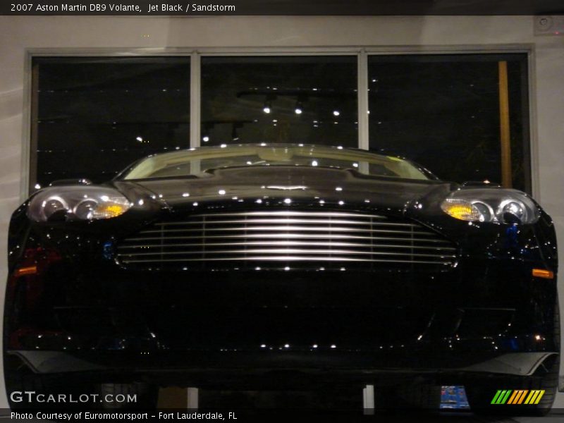 Jet Black / Sandstorm 2007 Aston Martin DB9 Volante