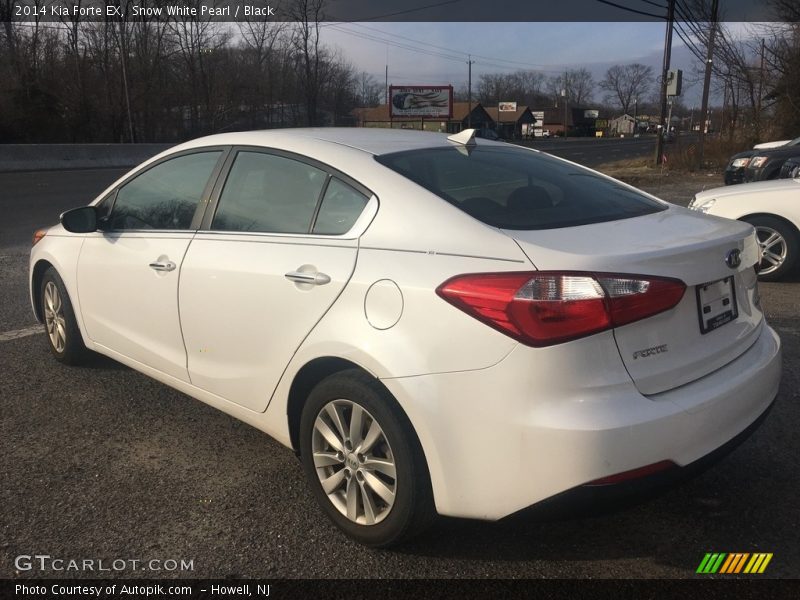 Snow White Pearl / Black 2014 Kia Forte EX