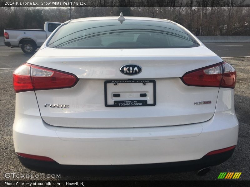 Snow White Pearl / Black 2014 Kia Forte EX