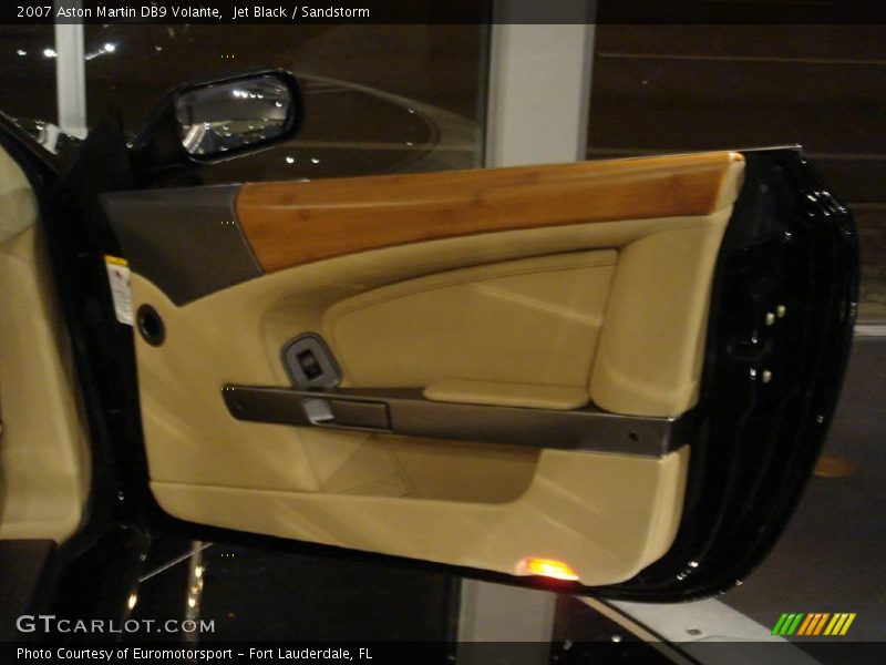Jet Black / Sandstorm 2007 Aston Martin DB9 Volante