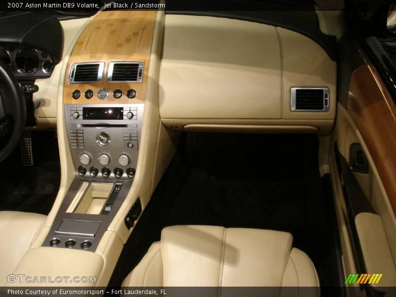 Jet Black / Sandstorm 2007 Aston Martin DB9 Volante