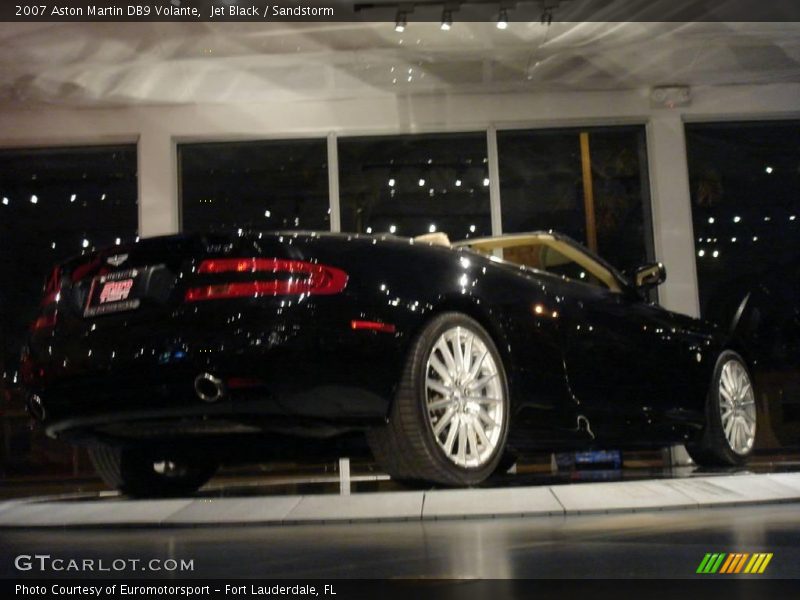 Jet Black / Sandstorm 2007 Aston Martin DB9 Volante