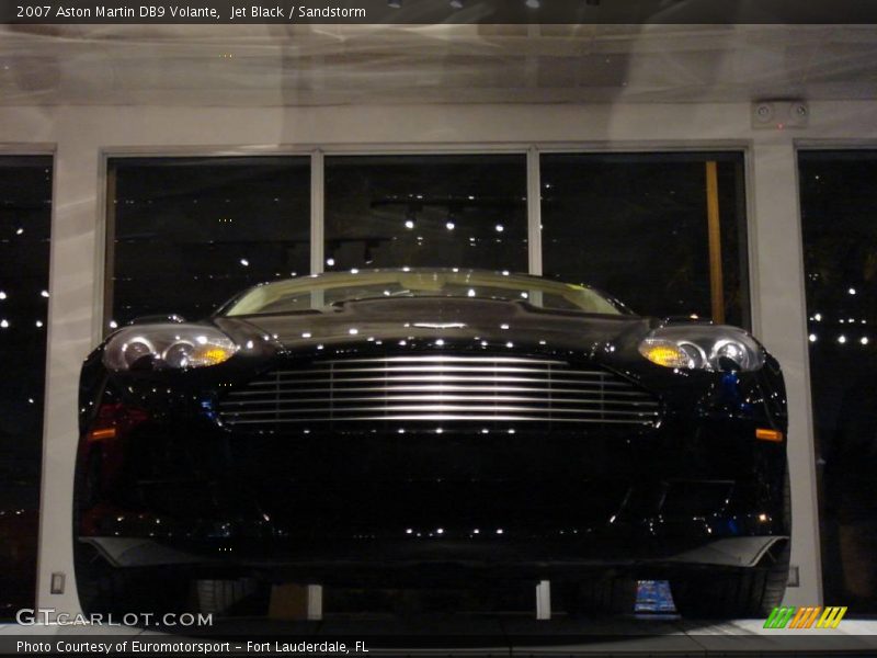 Jet Black / Sandstorm 2007 Aston Martin DB9 Volante