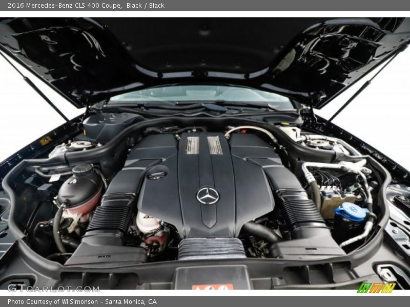 Black / Black 2016 Mercedes-Benz CLS 400 Coupe