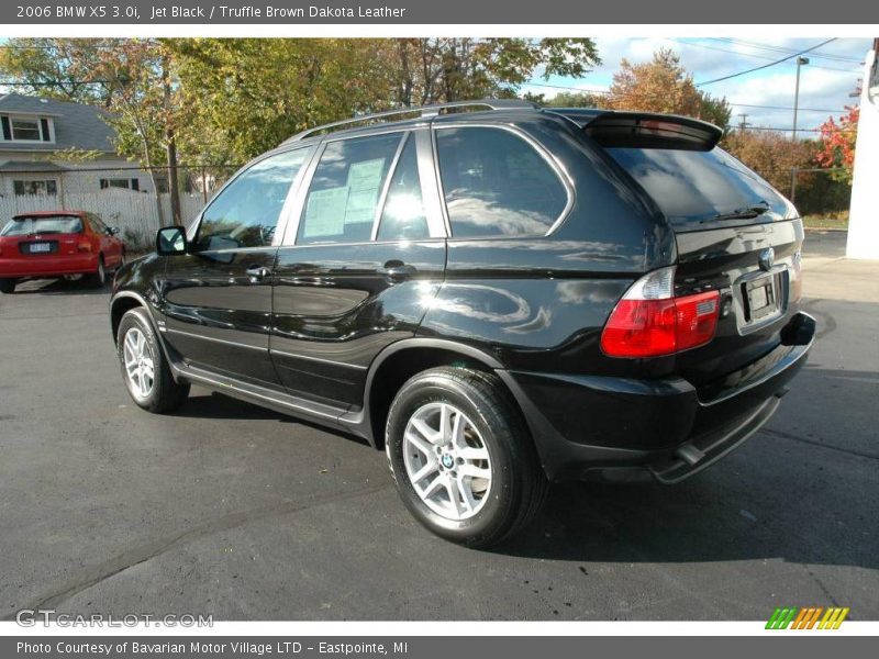 Jet Black / Truffle Brown Dakota Leather 2006 BMW X5 3.0i
