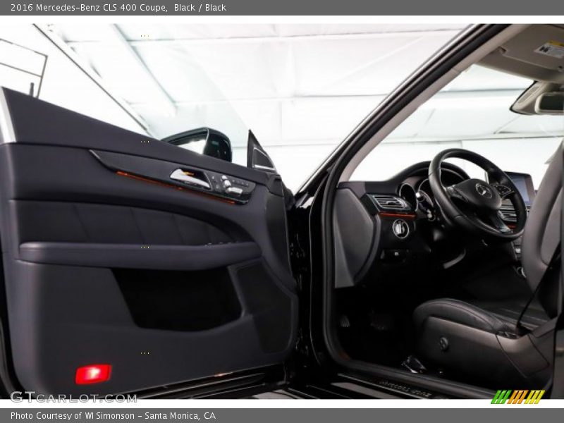 Black / Black 2016 Mercedes-Benz CLS 400 Coupe