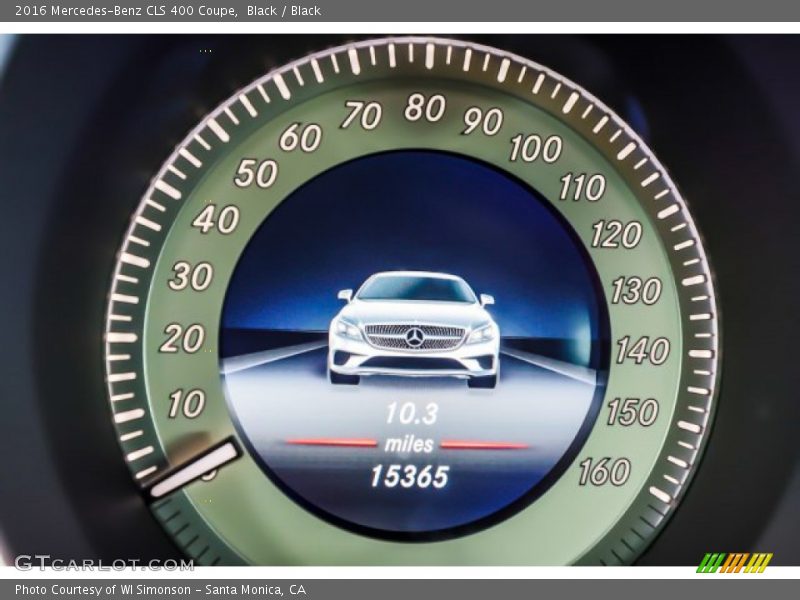 Black / Black 2016 Mercedes-Benz CLS 400 Coupe