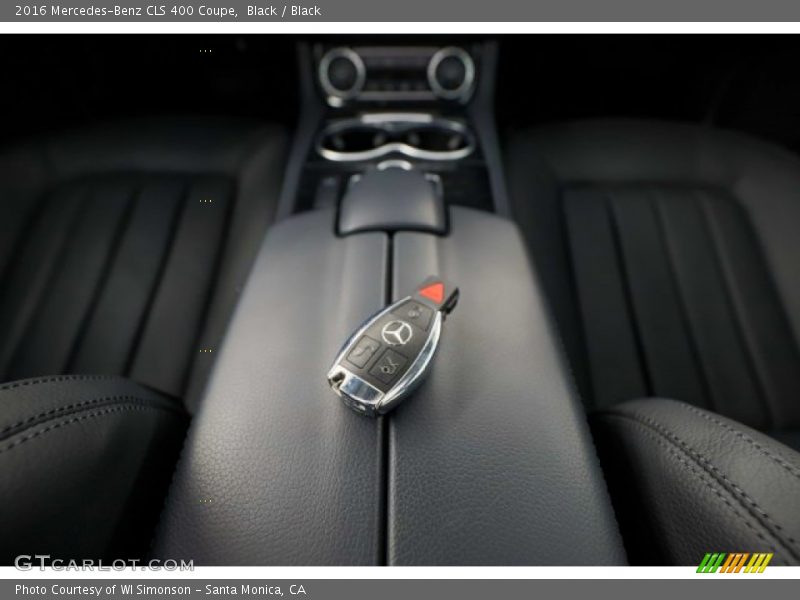 Black / Black 2016 Mercedes-Benz CLS 400 Coupe
