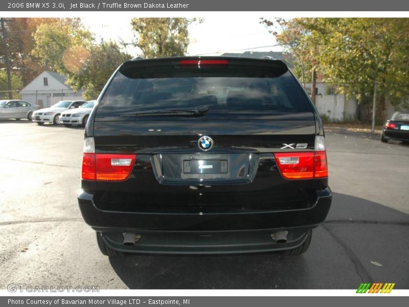 Jet Black / Truffle Brown Dakota Leather 2006 BMW X5 3.0i