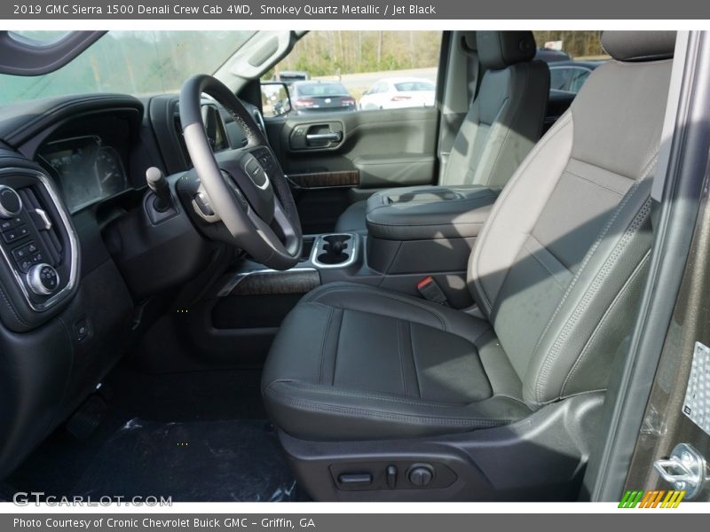 Smokey Quartz Metallic / Jet Black 2019 GMC Sierra 1500 Denali Crew Cab 4WD