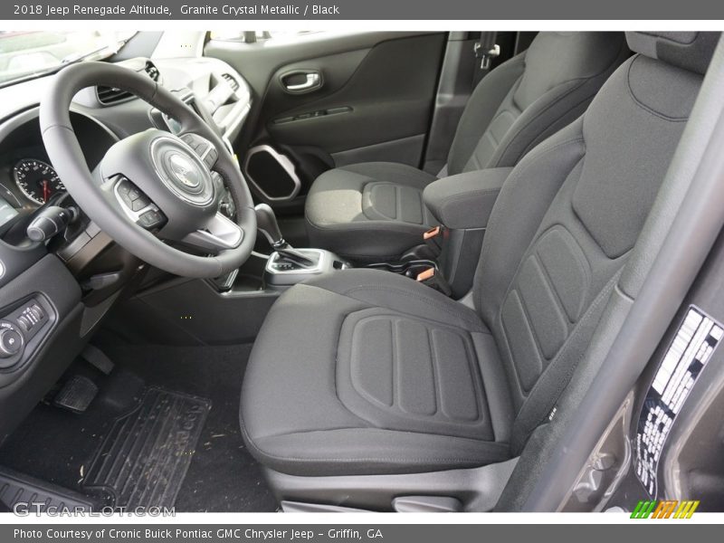 Granite Crystal Metallic / Black 2018 Jeep Renegade Altitude