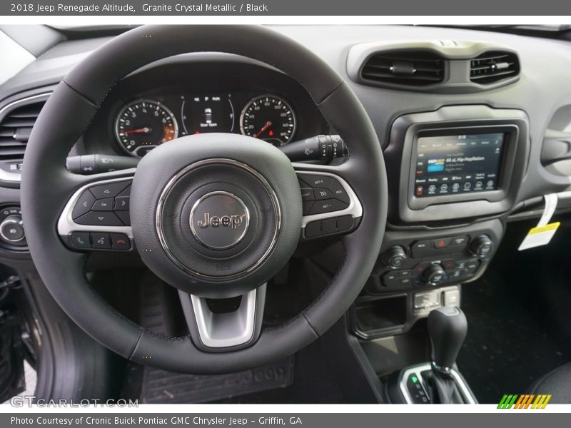 Granite Crystal Metallic / Black 2018 Jeep Renegade Altitude