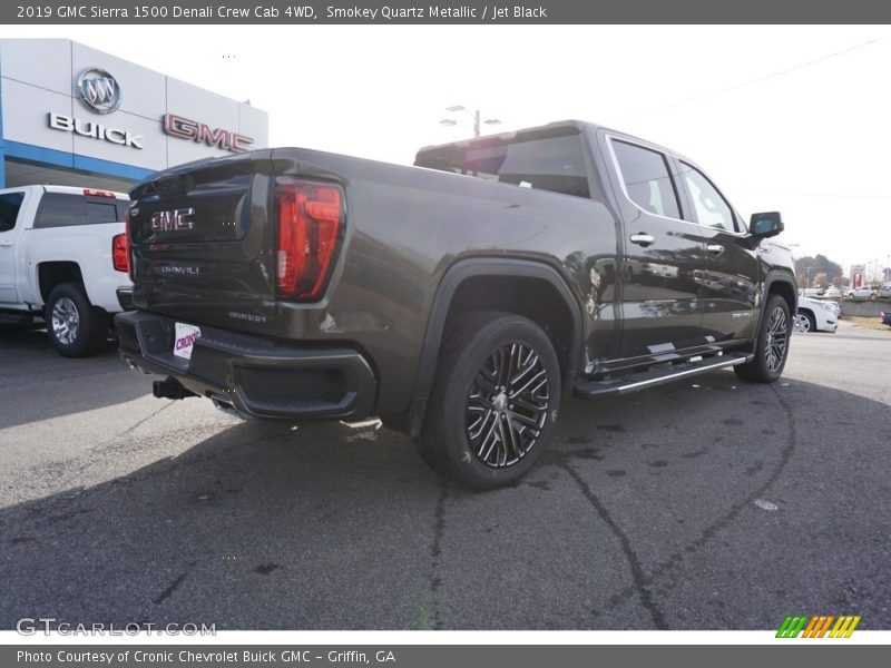 Smokey Quartz Metallic / Jet Black 2019 GMC Sierra 1500 Denali Crew Cab 4WD