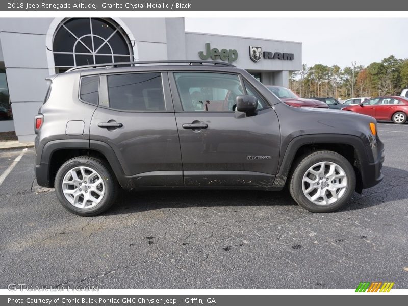 Granite Crystal Metallic / Black 2018 Jeep Renegade Altitude