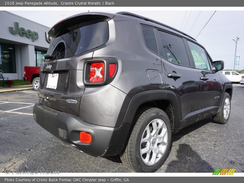 Granite Crystal Metallic / Black 2018 Jeep Renegade Altitude