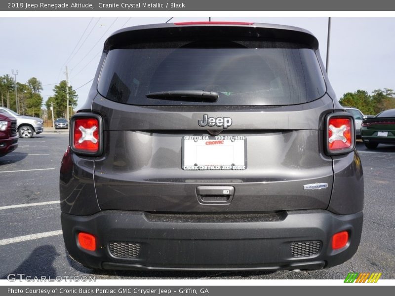 Granite Crystal Metallic / Black 2018 Jeep Renegade Altitude