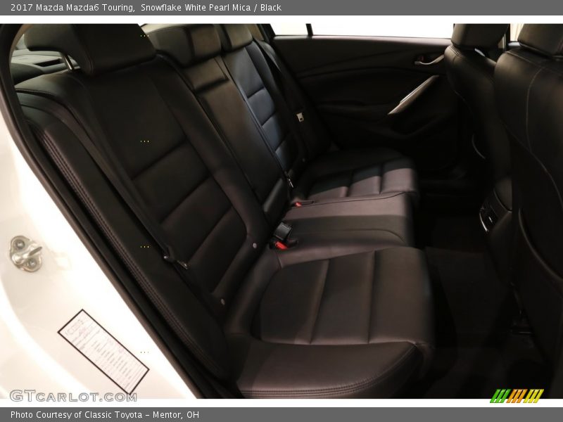 Snowflake White Pearl Mica / Black 2017 Mazda Mazda6 Touring