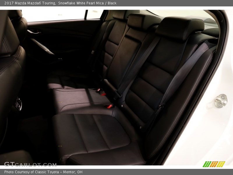 Snowflake White Pearl Mica / Black 2017 Mazda Mazda6 Touring