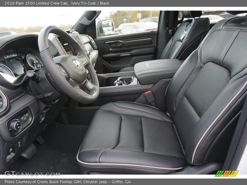 Front Seat of 2019 1500 Limited Crew Cab