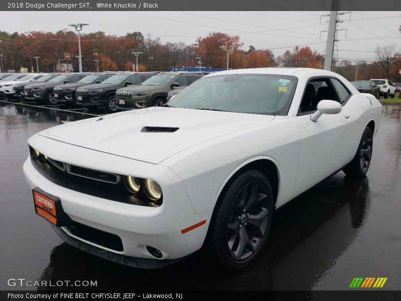 White Knuckle / Black 2018 Dodge Challenger SXT