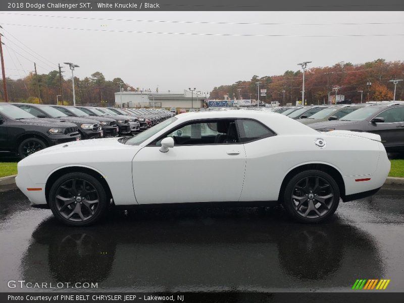 White Knuckle / Black 2018 Dodge Challenger SXT