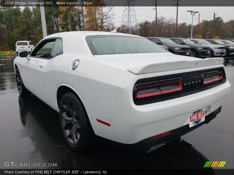 White Knuckle / Black 2018 Dodge Challenger SXT