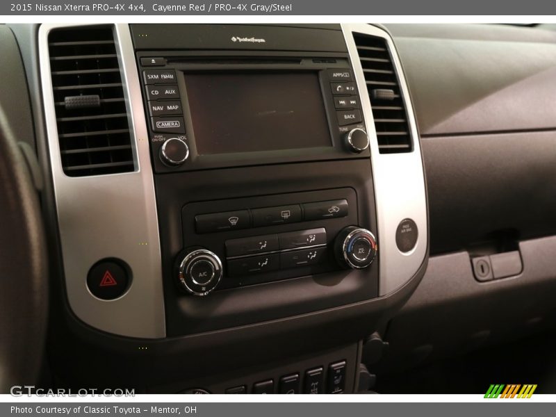 Cayenne Red / PRO-4X Gray/Steel 2015 Nissan Xterra PRO-4X 4x4