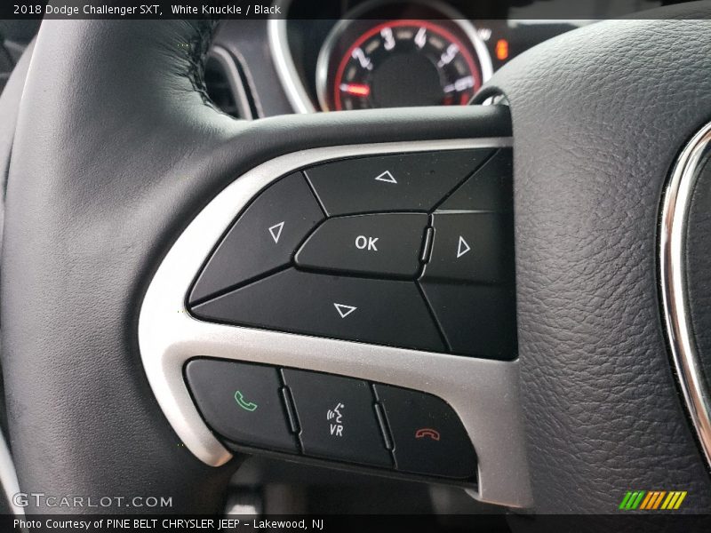 White Knuckle / Black 2018 Dodge Challenger SXT