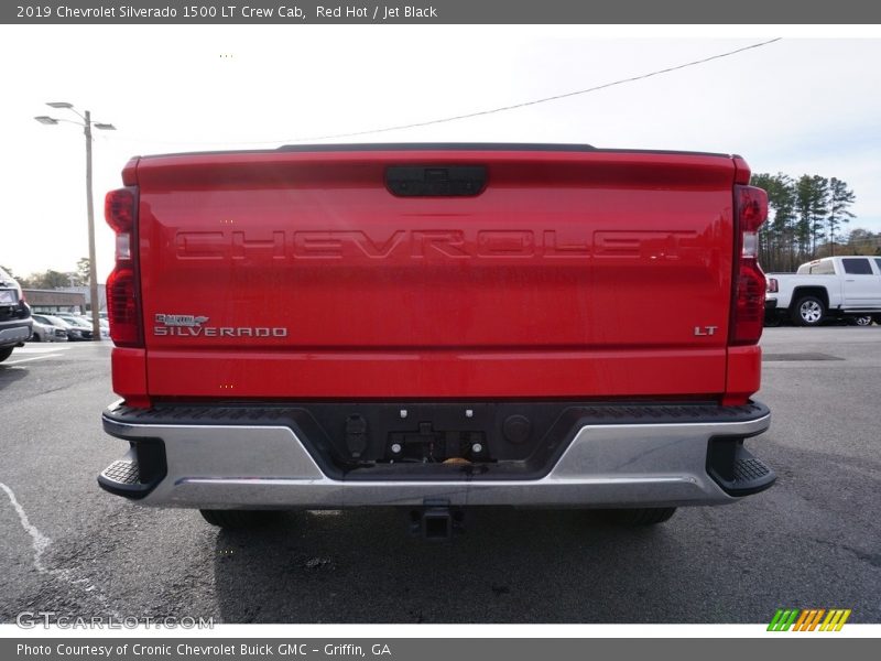 Red Hot / Jet Black 2019 Chevrolet Silverado 1500 LT Crew Cab