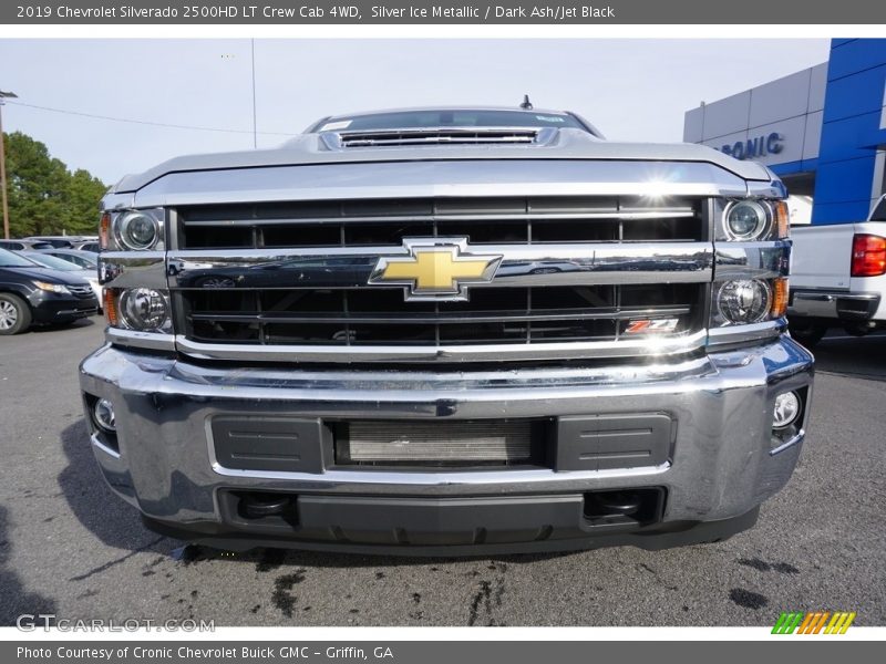 Silver Ice Metallic / Dark Ash/Jet Black 2019 Chevrolet Silverado 2500HD LT Crew Cab 4WD