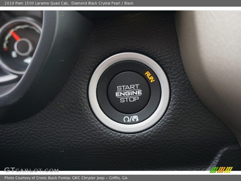 Controls of 2019 1500 Laramie Quad Cab