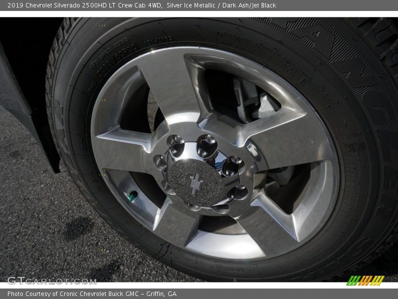 Silver Ice Metallic / Dark Ash/Jet Black 2019 Chevrolet Silverado 2500HD LT Crew Cab 4WD