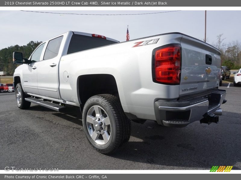 Silver Ice Metallic / Dark Ash/Jet Black 2019 Chevrolet Silverado 2500HD LT Crew Cab 4WD