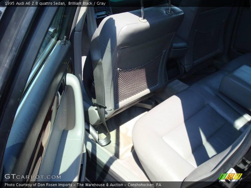 Brilliant Black / Gray 1995 Audi A6 2.8 quattro Sedan